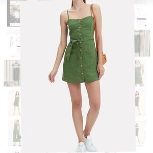 NWT faithfull the brand beso dress realisation par reformation doen christy dawn